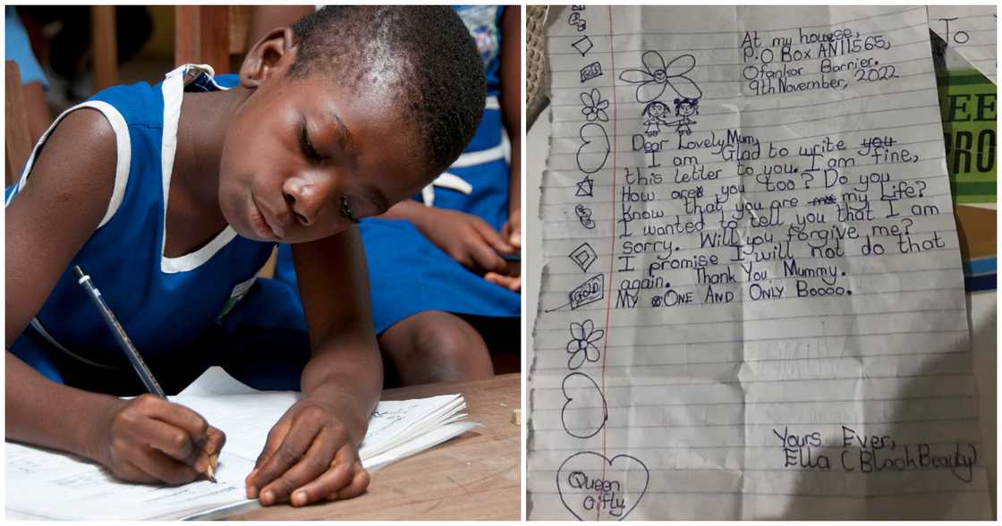 Cute 9-year-old girl sparks reactions after writing a hilarious apology letter to her mother Cute 9-year-old girl sparks reactions after writing a hilarious apology letter to her mother