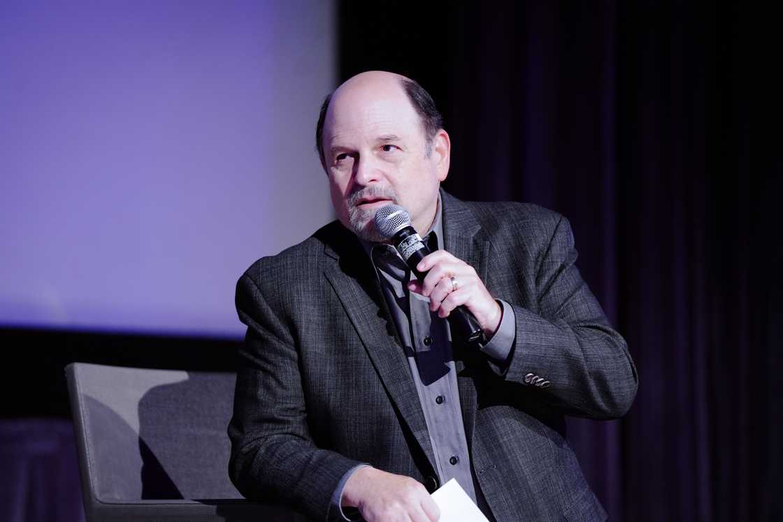 Jason Alexander speaks during the Q&A on the new documentary "William Shatner: You Can Call Me Bill" Jason Alexander speaks during the Q&A on the new documentary "William Shatner: You Can Call Me Bill"