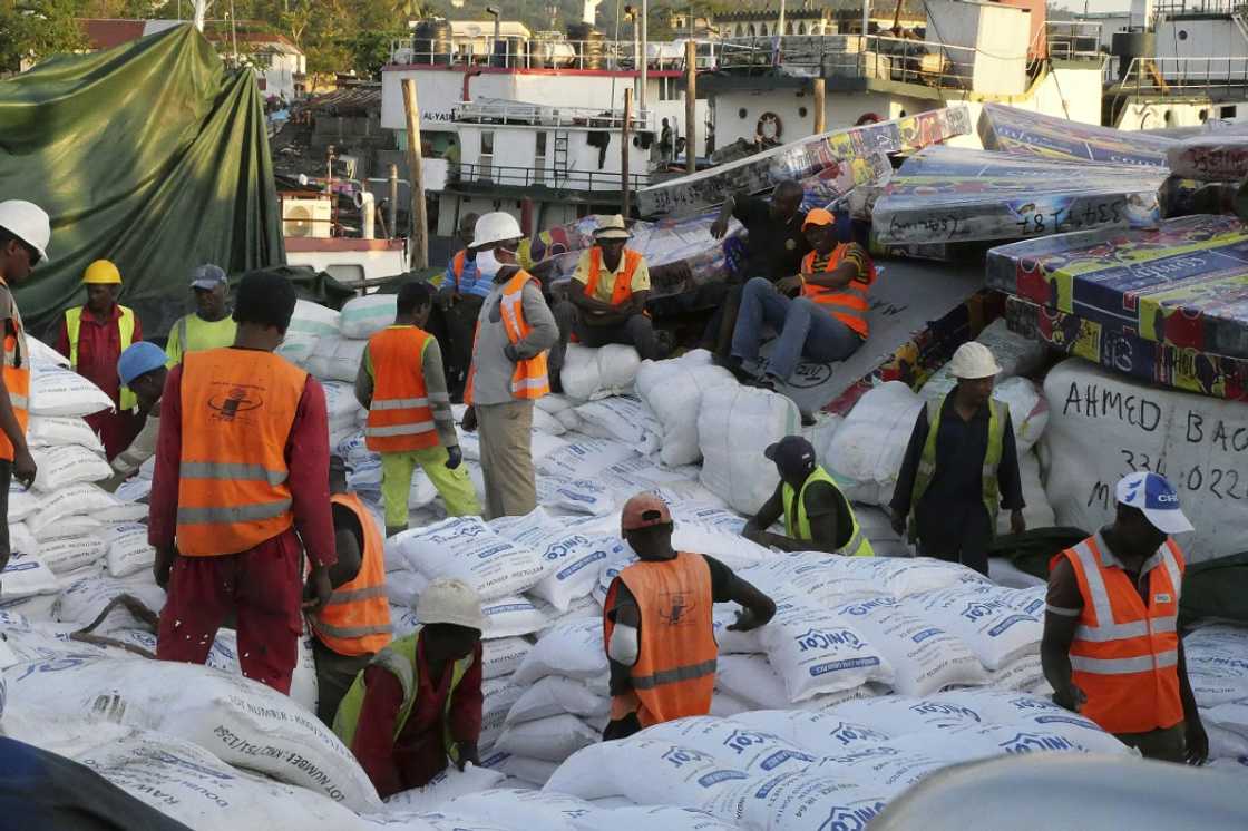 Up to 7,000 tonnes of rice are consumed every month, according to the government