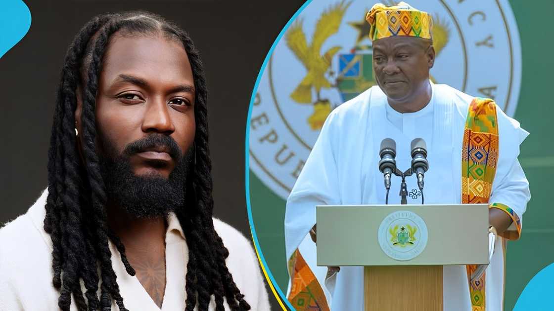 Samini, John Mahama, Samini and John Mahama, John Mahama's inauguration, Samini congratulates John Mahama, Ghanaian musician