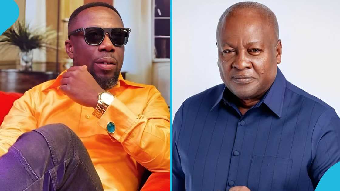 Mr Beautiful, John Mahama, Mr Beautiful and John Mahama, Former Ghana President, Kumawood actor, Mr Beautiful's social media break