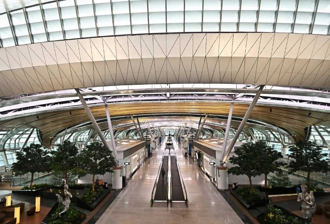 Bangkok's Suvarnabhumi International Airport has seen the construction of a new terminal, which opened in September, while a third runway is also underway Bangkok's Suvarnabhumi International Airport has seen the construction of a new terminal, which opened in September, while a third runway is also underway