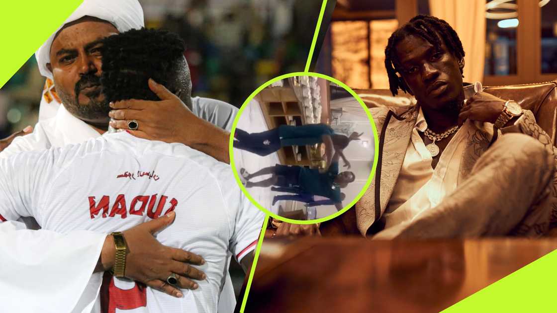 Sudan officials celebrate with King Paluta music. Sudan officials celebrate with King Paluta music.