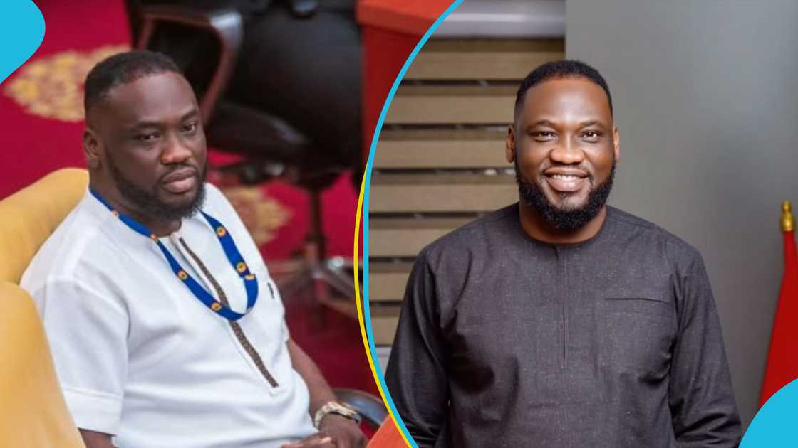 Asante Akyem North MP, Ohene Kwame Frimpong, President John Mahama, Speaker Of Parliament, John Dumelo Asante Akyem North MP, Ohene Kwame Frimpong, President John Mahama, Speaker Of Parliament, John Dumelo