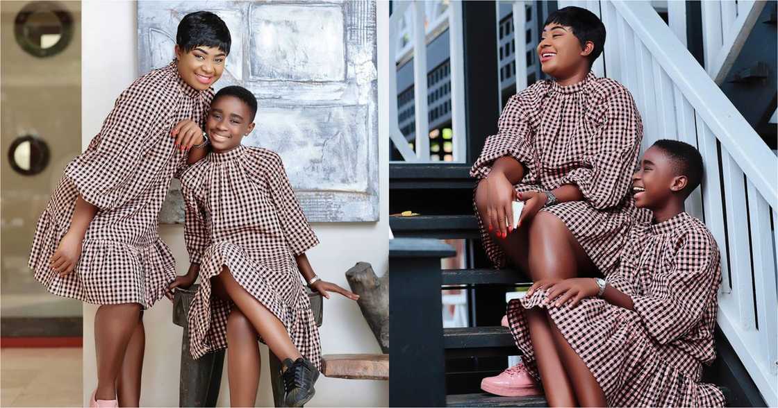 Afia Amankwa Tamakloe flaunts all-grown daughter in beautiful photo