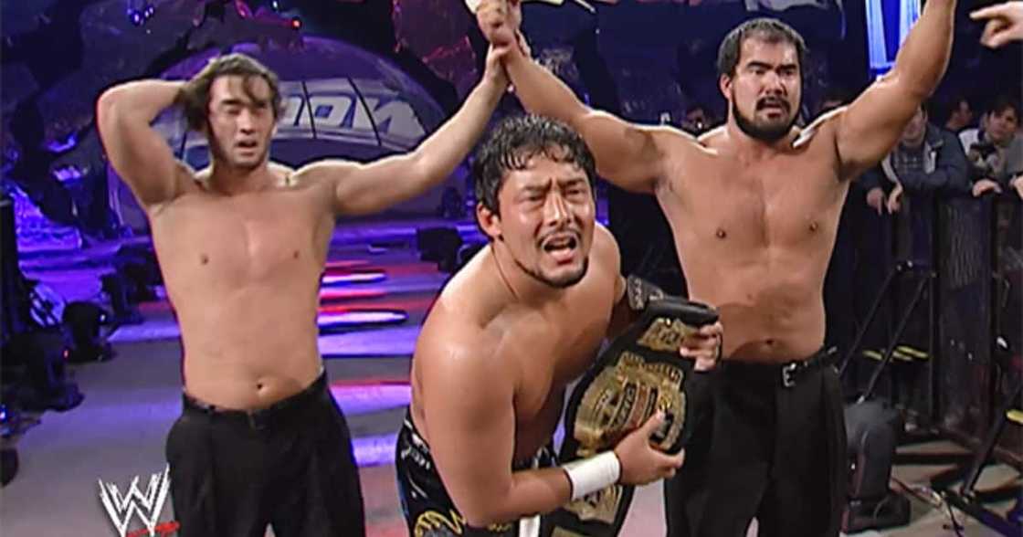 Ryan Sakoda during his WWE days. Photo: Twitter/@411wrestling. Ryan Sakoda during his WWE days. Photo: Twitter/@411wrestling.