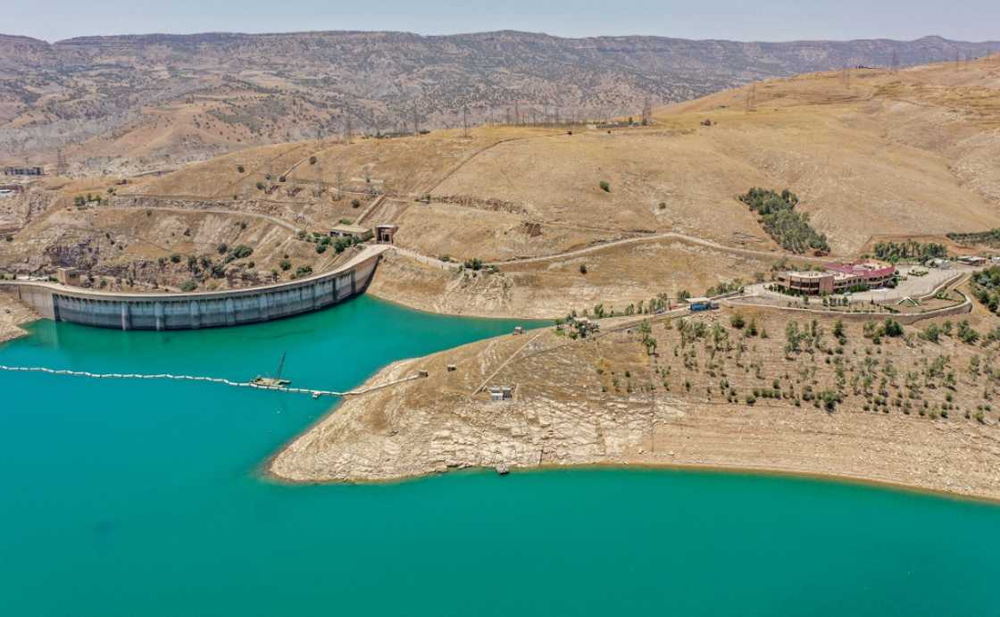 Dukan Dam and reservoir in Iraqi Kurdistan Dukan Dam and reservoir in Iraqi Kurdistan