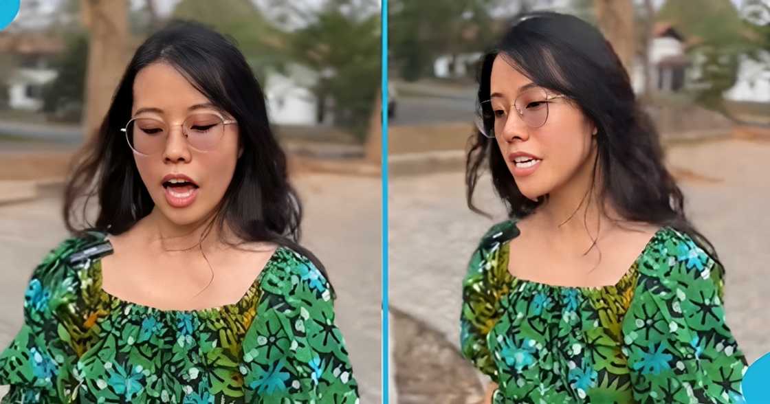 TikTok sensation, Chinese lady, China, Chinese man, Ghana, Twi TikTok sensation, Chinese lady, China, Chinese man, Ghana, Twi