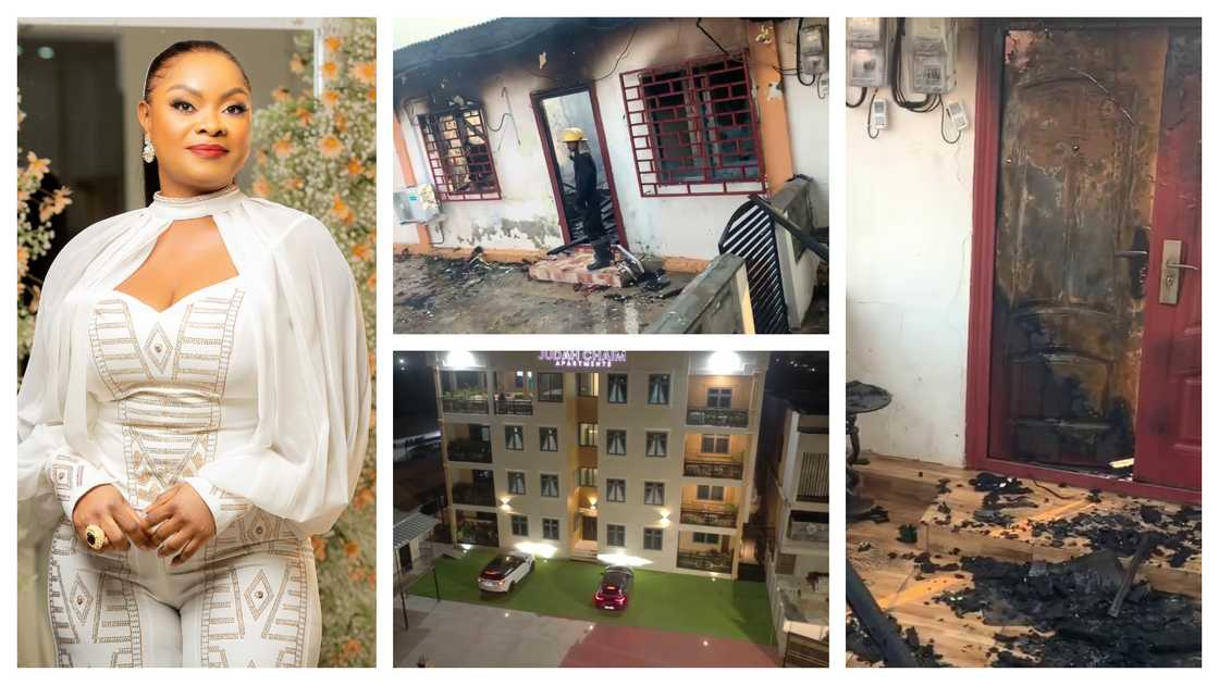 Beverly Afaglo, Family home burns, Jadah Chaim Apartments, Ghanaian movies, Beverly Afaglo's movies, Beverly Afaglo's children