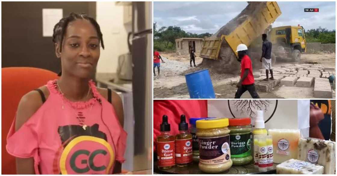 Photo of US woman who bought land and established three businesses in Ghana Photo of US woman who bought land and established three businesses in Ghana