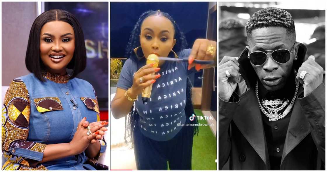 Nana Ama McBrown and Shatta Wale Nana Ama McBrown and Shatta Wale