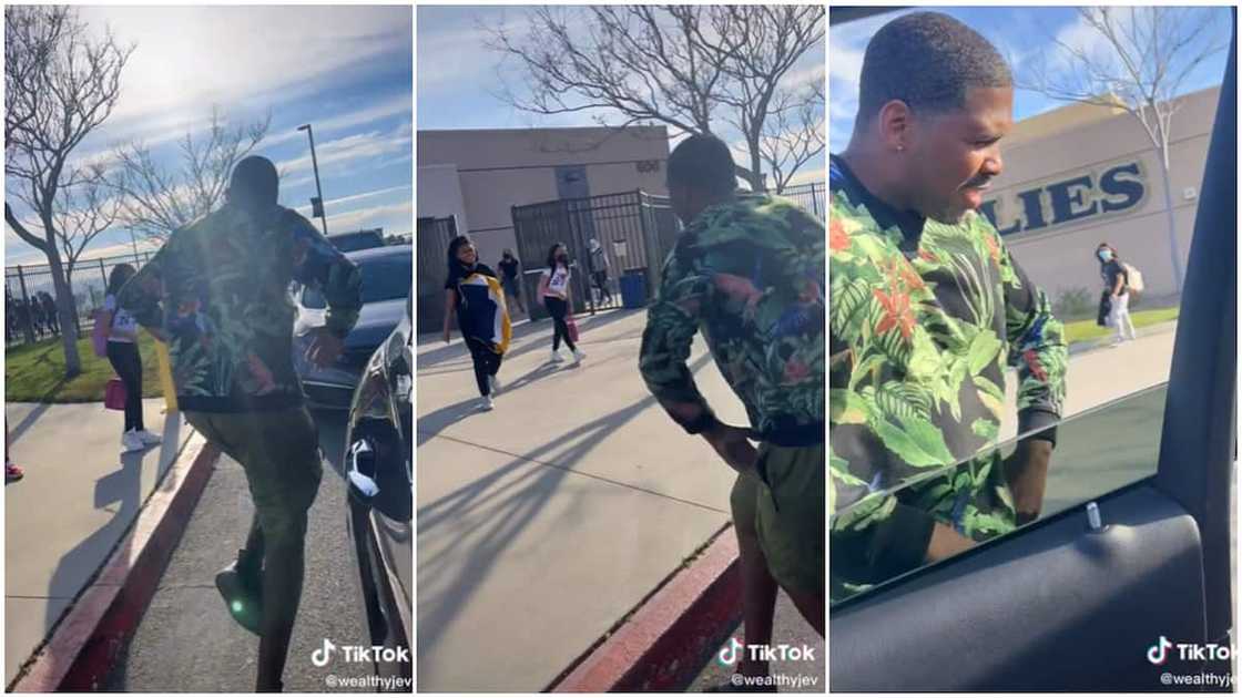 Many people praised what the father did. Many people praised what the father did.