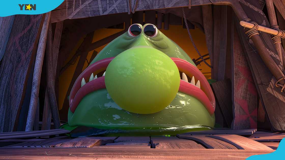The Blobfish that appears in Disney's 2024 animated feature film Moana 2.