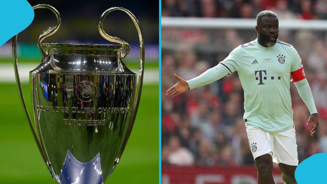 Samuel Osei Kuffour has picked Bayern Munich as the club he is most confident to be in the Champions League final. Samuel Osei Kuffour has picked Bayern Munich as the club he is most confident to be in the Champions League final.