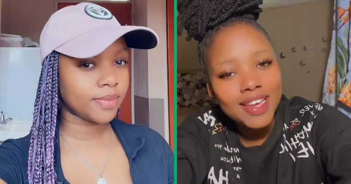 A TikTok video of a South African woman sharing her pregnancy journey. A TikTok video of a South African woman sharing her pregnancy journey.