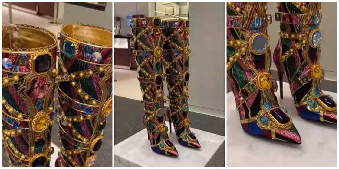 Photos of the Dolce & Gabbana boots. Photos of the Dolce & Gabbana boots.