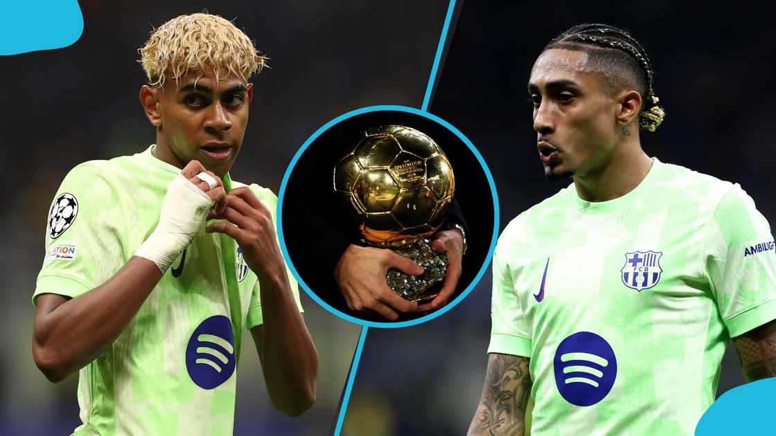 Ballon d'Or 2025, Ousmane Dembele, Lamine Yamal, Raphinha Ballon d'Or 2025, Ousmane Dembele, Lamine Yamal, Raphinha