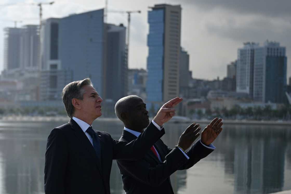 US Secretary of State Antony Blinken visited Angola in January US Secretary of State Antony Blinken visited Angola in January
