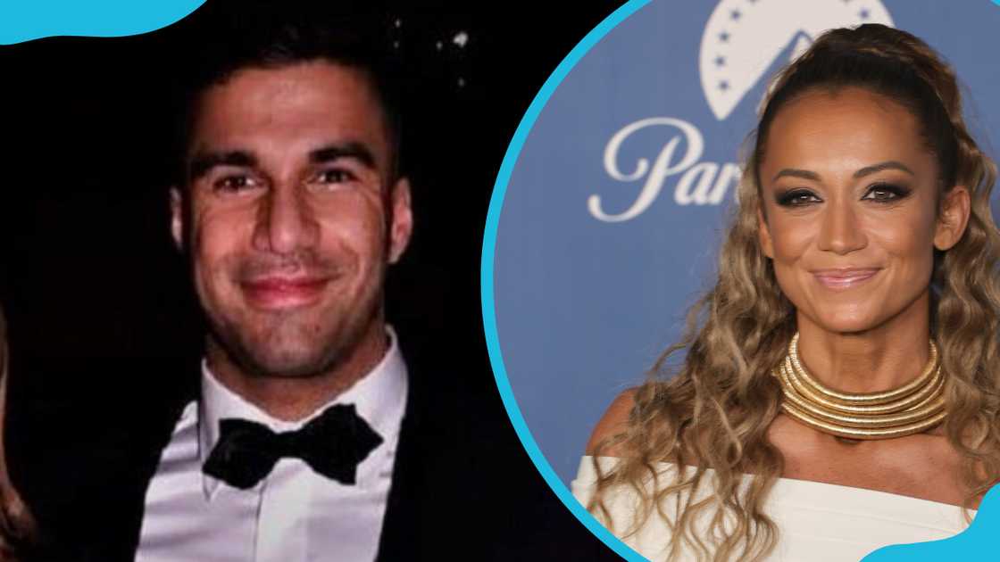 Ramtin Abdo smilling and his wife Kate at an event organised by Paramount Ramtin Abdo smilling and his wife Kate at an event organised by Paramount