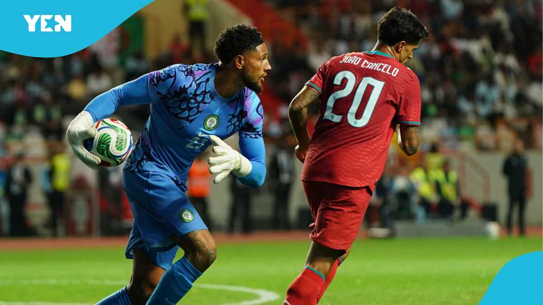 Portugal vs Nigeria, Maduka Okoye, Cristiano Ronaldo, Maduka Okoye saves, Maduka vs Portugal. Portugal vs Nigeria, Maduka Okoye, Cristiano Ronaldo, Maduka Okoye saves, Maduka vs Portugal.