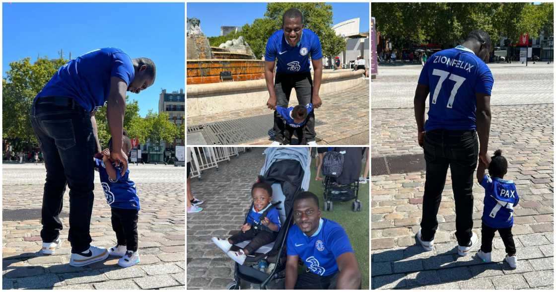 Zionfelix and daughter. Zionfelix and daughter.