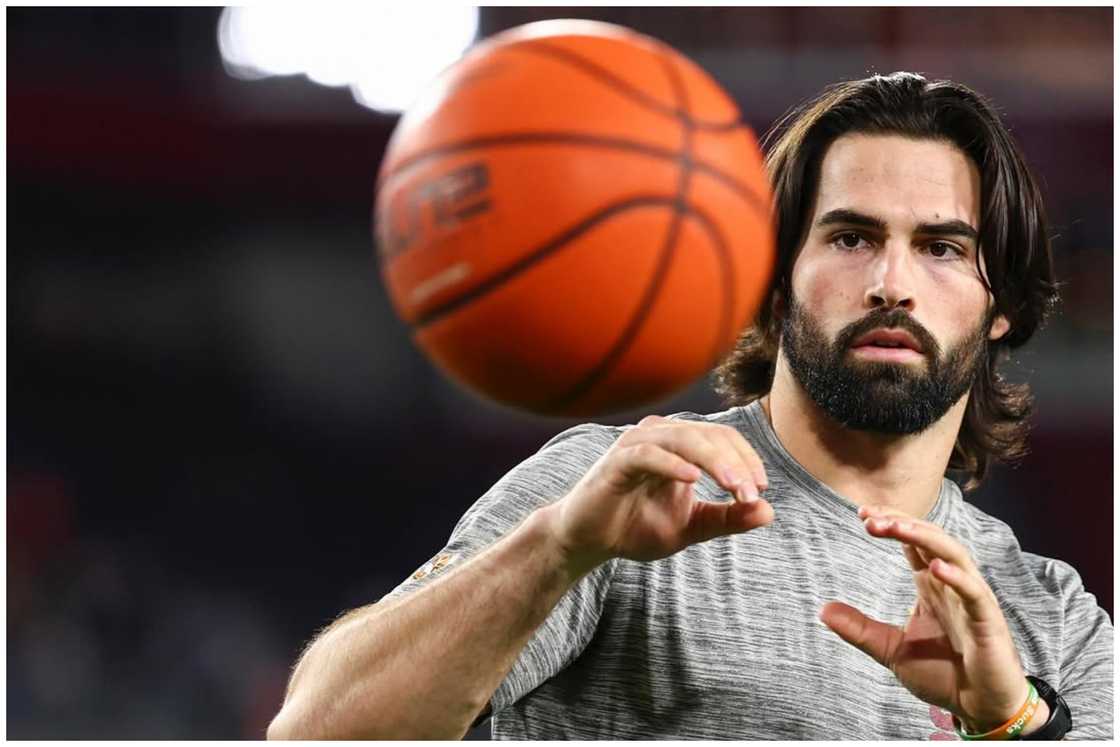 Hartman during a training session. Hartman during a training session.