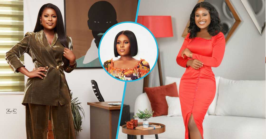 TV3 presenter Berla Mundi slays in a glamorous hairstyle for the EMY Africa soiree in London. TV3 presenter Berla Mundi slays in a glamorous hairstyle for the EMY Africa soiree in London.