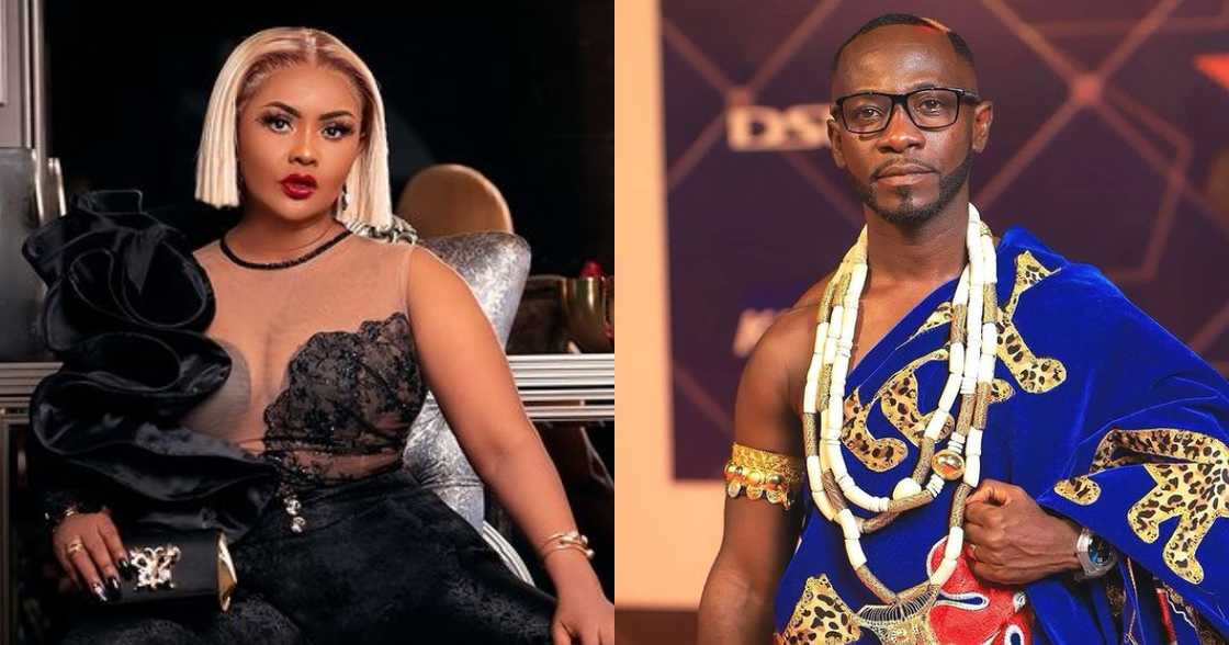 Okyeame Kwame: Rapper Speaks on ex-Lover McBrown Joining him on VGMA Stage Okyeame Kwame: Rapper Speaks on ex-Lover McBrown Joining him on VGMA Stage