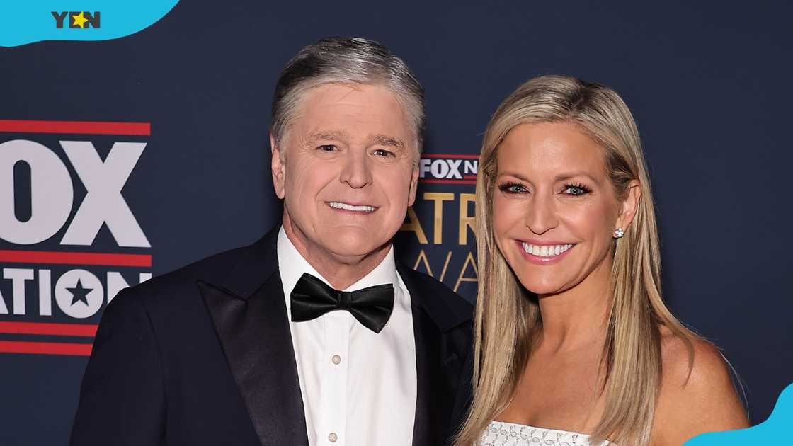 Sean Hannity and Ainsley Earhardt at FOX Nation's 2024 Patriot Awards. Sean Hannity and Ainsley Earhardt at FOX Nation's 2024 Patriot Awards.