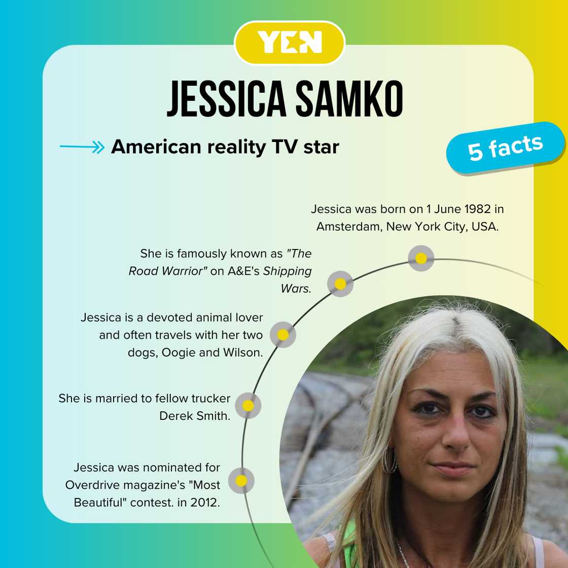 5 facts about Jessica Samko from Shipping Wars 5 facts about Jessica Samko from Shipping Wars