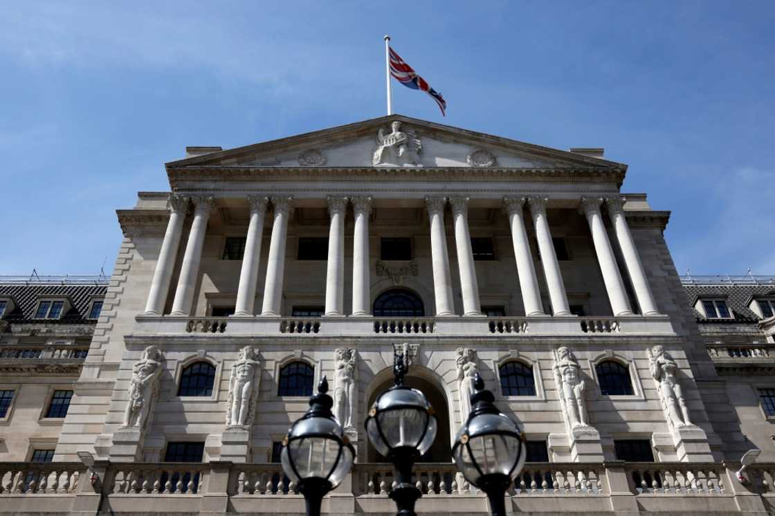 The Bank of England is tipped to lift its main rate by 0.50 percentage points -- the biggest amount in more than a quarter of a century The Bank of England is tipped to lift its main rate by 0.50 percentage points -- the biggest amount in more than a quarter of a century