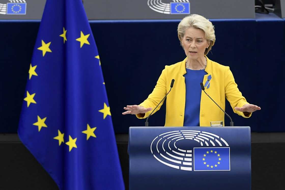 Ursula von der Leyen's term ends next year, but she has so far not said if she wants a second one Ursula von der Leyen's term ends next year, but she has so far not said if she wants a second one
