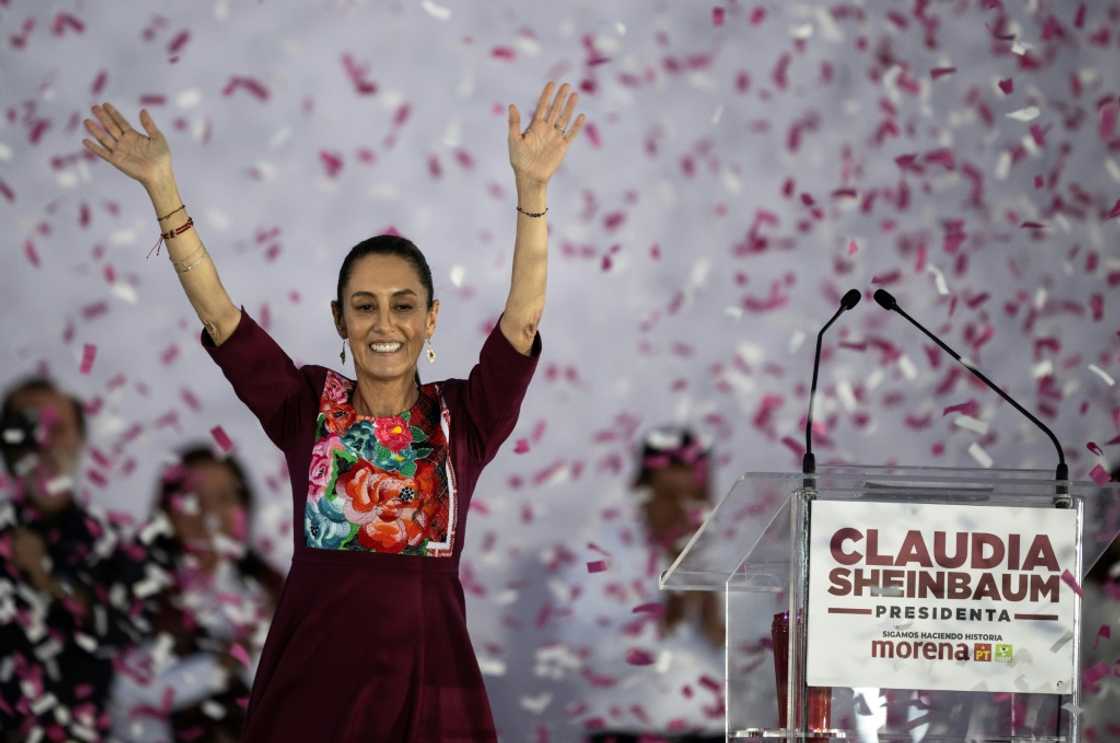 Claudia Sheinbaum will be sworn in as Mexico's first woman president on October 1 following a landslide election win in June