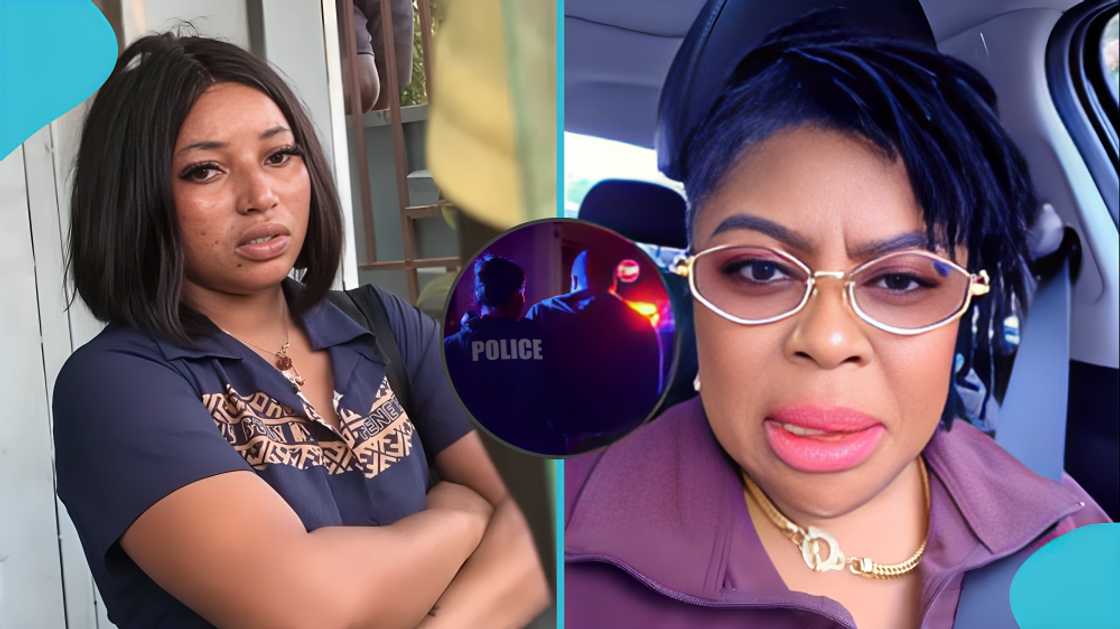 Afia Schwarzenegger, Ohemaa Sappama Angela, Ghana's Most Beautiful 2023, Theft controversy, Kaneshie Police Station, TikTok Live, Ghana beauty pageant, shoplifting allegations, GMB contestant news Afia Schwarzenegger, Ohemaa Sappama Angela, Ghana's Most Beautiful 2023, Theft controversy, Kaneshie Police Station, TikTok Live, Ghana beauty pageant, shoplifting allegations, GMB contestant news