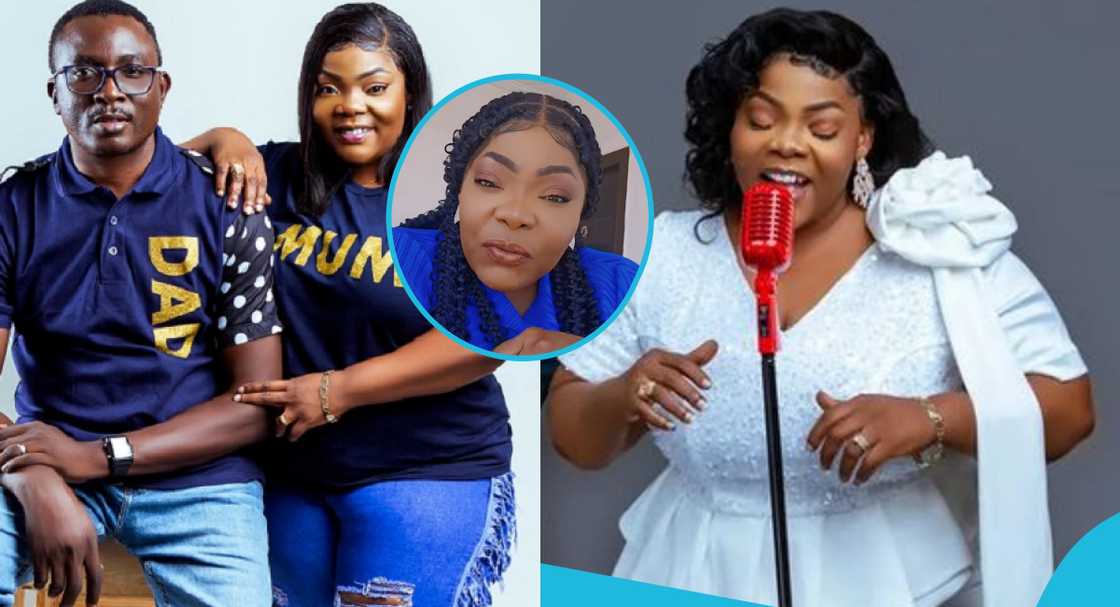 Celestine Donkor and her handsome husband Celestine Donkor and her handsome husband