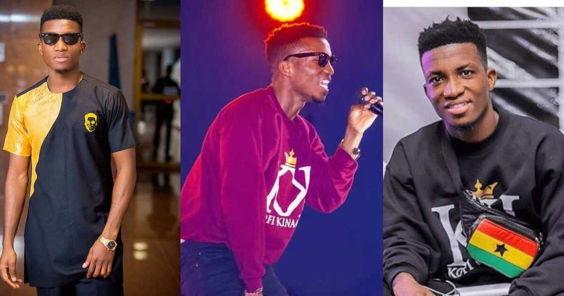 Kofi Kinaata flaunts plush home and living room in latest video; fans praise him Kofi Kinaata flaunts plush home and living room in latest video; fans praise him