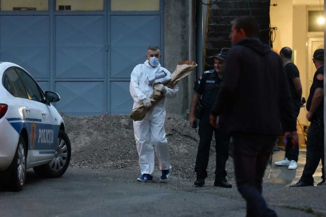 A resident said the gunman broke into six homes in total A resident said the gunman broke into six homes in total