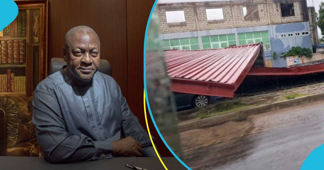 Mahama Slams NPP Government For Poor Flood Mitigation, Promises To Solve Menace Mahama Slams NPP Government For Poor Flood Mitigation, Promises To Solve Menace
