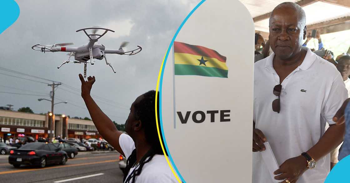 NDC to use drones during polls NDC to use drones during polls