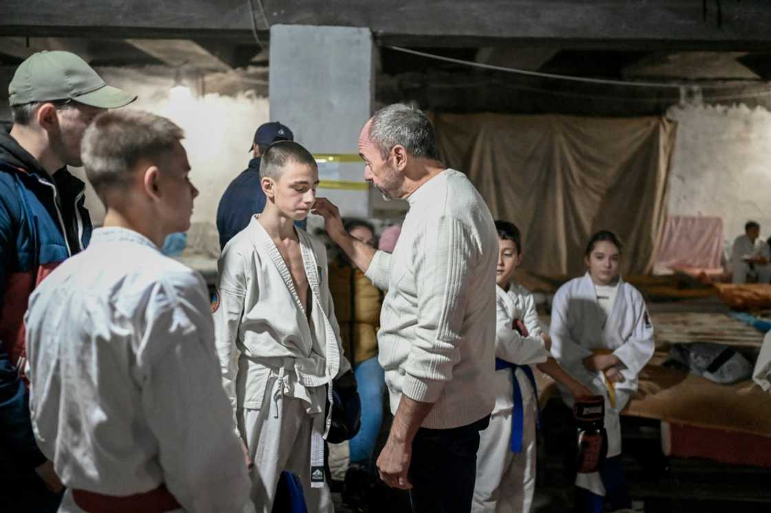 Children 'needed to feel like they matter again', martial arts coach Anatoliy Voloshyn says Children 'needed to feel like they matter again', martial arts coach Anatoliy Voloshyn says