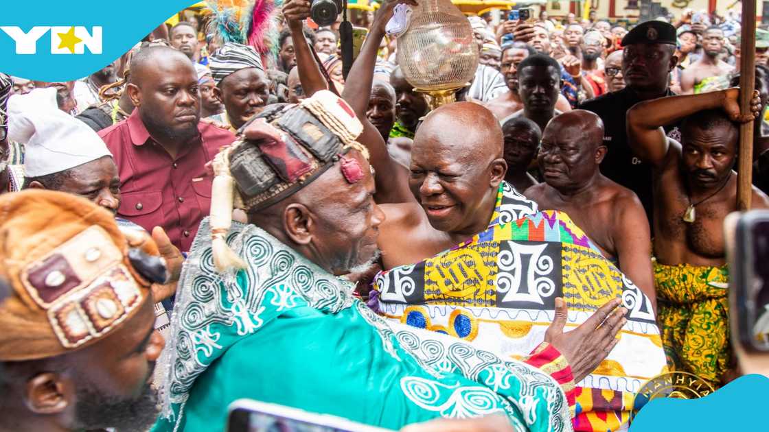 Asantehene Otumfuo Osei Tutu II, Yagbonwura Bii-Kunuto Jewu Soale I, Manhyia Palace, strengthening ties, Asanteman, Gonjaland Asantehene Otumfuo Osei Tutu II, Yagbonwura Bii-Kunuto Jewu Soale I, Manhyia Palace, strengthening ties, Asanteman, Gonjaland