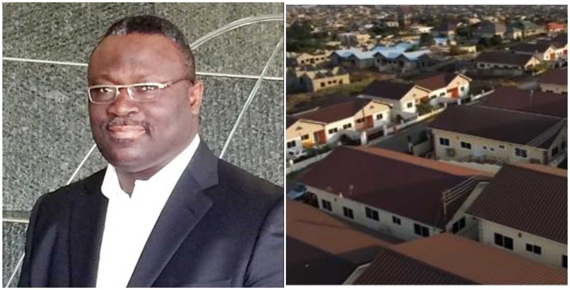 Mr. Akrofi and his real estate development