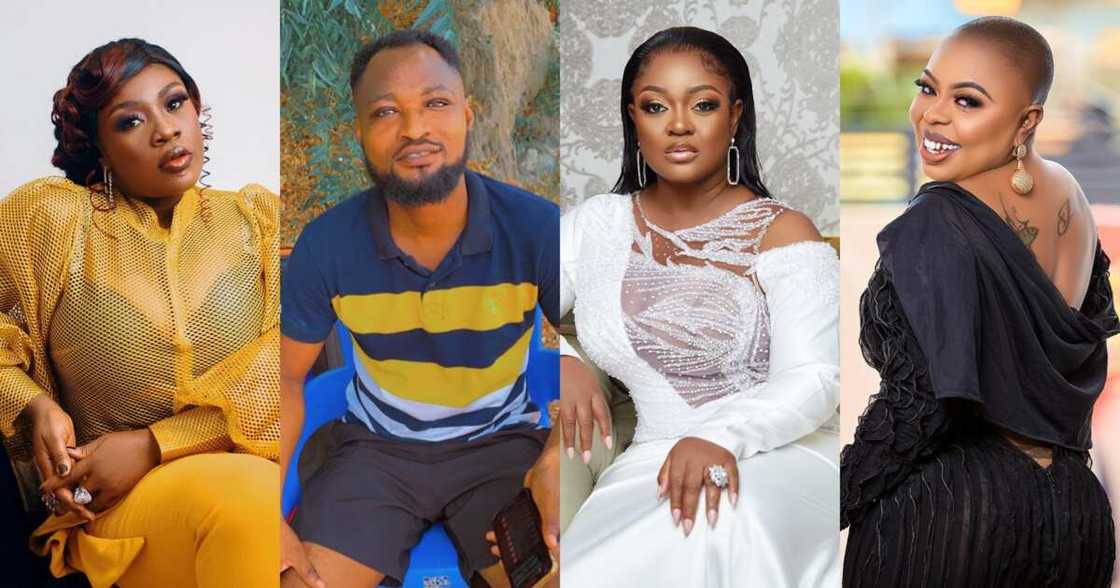 Emelia Brobbey, Funny Face, Jackie Appiah, Afia Schwar