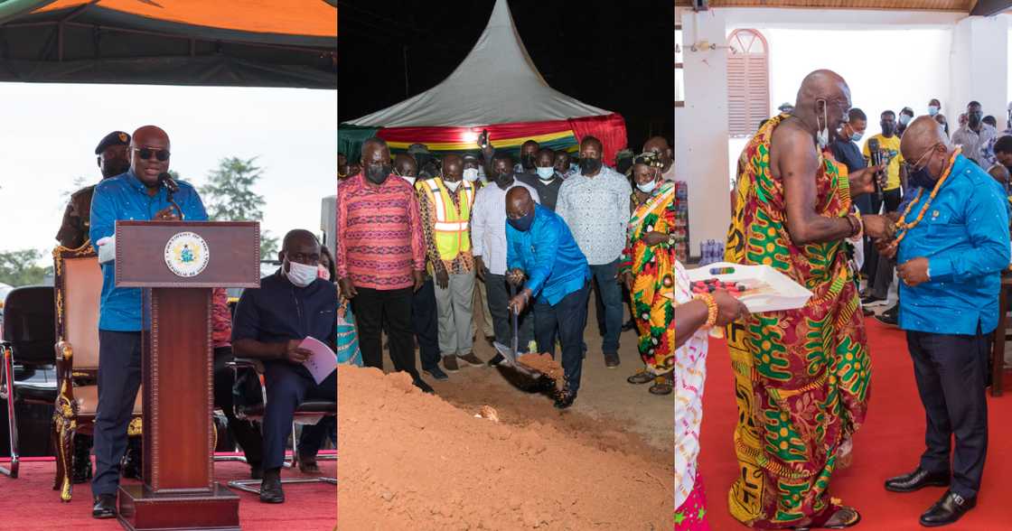 Akufo-Addo tours Central Region