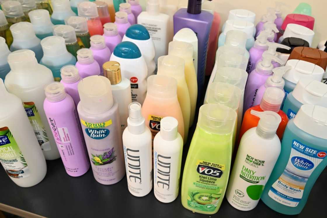 The IATSE food bank also offers toiletries like shampoo and toothpaste The IATSE food bank also offers toiletries like shampoo and toothpaste