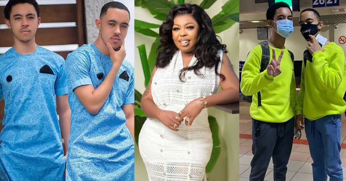 Afia Schwar Excited as twin son Surprises her with Fasting and Prayers in Video Afia Schwar Excited as twin son Surprises her with Fasting and Prayers in Video
