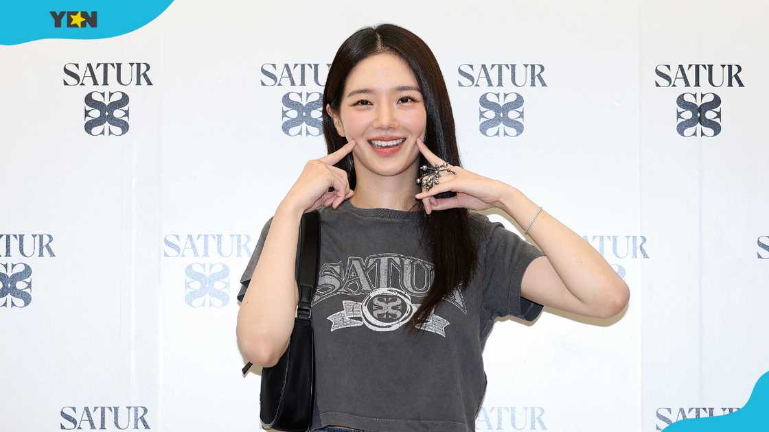 Actress Park Gyu-Young poses for a photocall for "SATUR" Archive Myeongdong house opening.