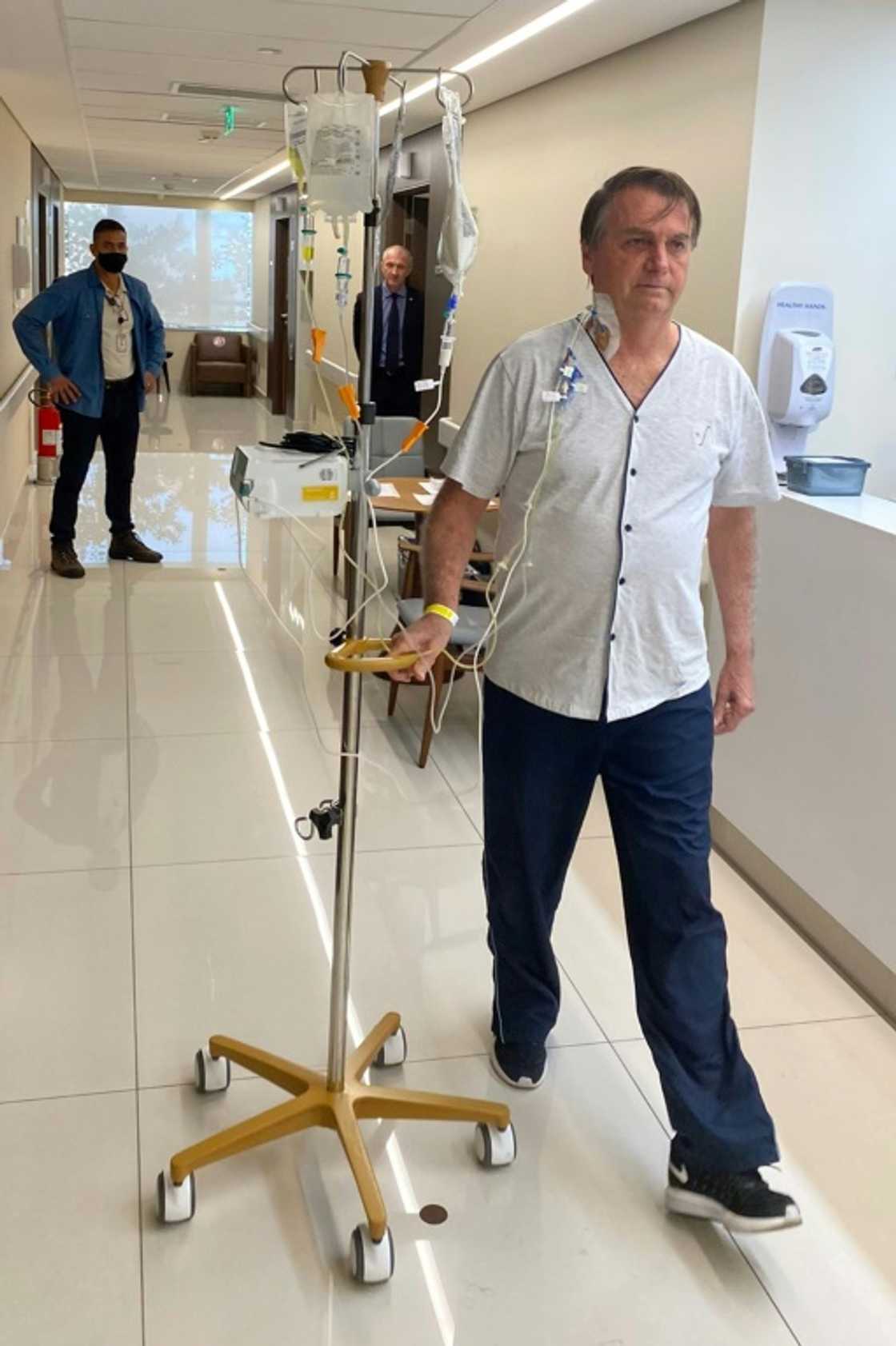 Bolsonaro has maintained an active presence on social media during his hospitalizations Bolsonaro has maintained an active presence on social media during his hospitalizations
