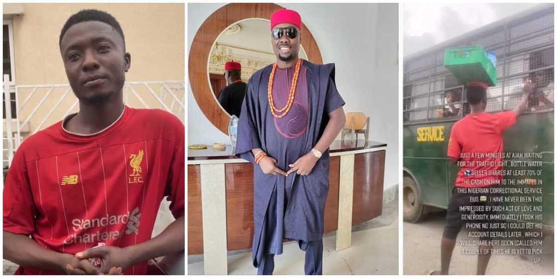 Joy as Obi Cubana offers viral Lagos hawker university scholarship, employment in any of his companies Joy as Obi Cubana offers viral Lagos hawker university scholarship, employment in any of his companies