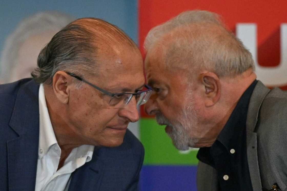 Though from different political backgrounds, Brazil's vice president-elect Geraldo Alckmin (L) and Luiz Inacio Lula da Silva (R) teamed up to defeat far-right incumbent Jair Bolsonaro Though from different political backgrounds, Brazil's vice president-elect Geraldo Alckmin (L) and Luiz Inacio Lula da Silva (R) teamed up to defeat far-right incumbent Jair Bolsonaro
